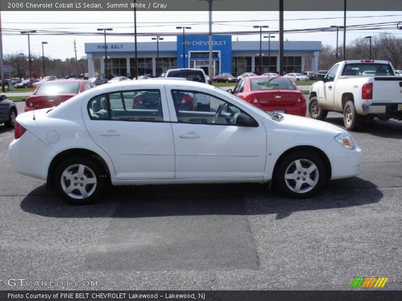 Summit White / Gray 2006 Chevrolet Cobalt LS Sedan