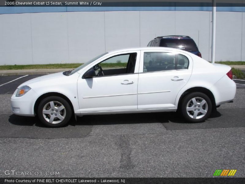 Summit White / Gray 2006 Chevrolet Cobalt LS Sedan