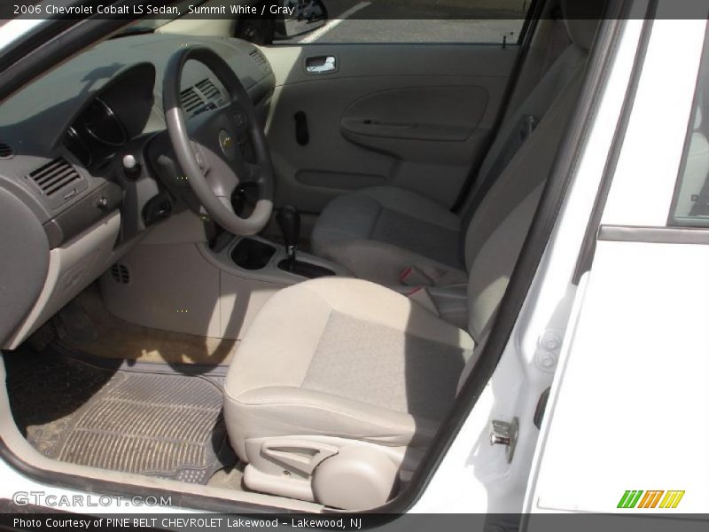 Summit White / Gray 2006 Chevrolet Cobalt LS Sedan