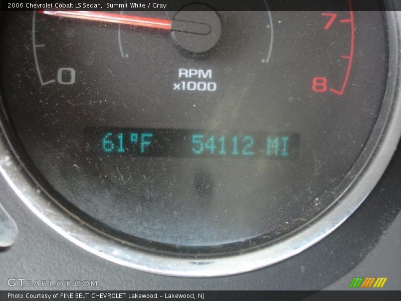 Summit White / Gray 2006 Chevrolet Cobalt LS Sedan