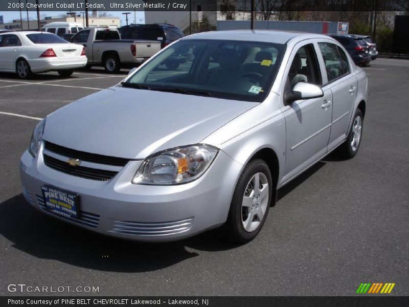 Ultra Silver Metallic / Gray 2008 Chevrolet Cobalt LT Sedan