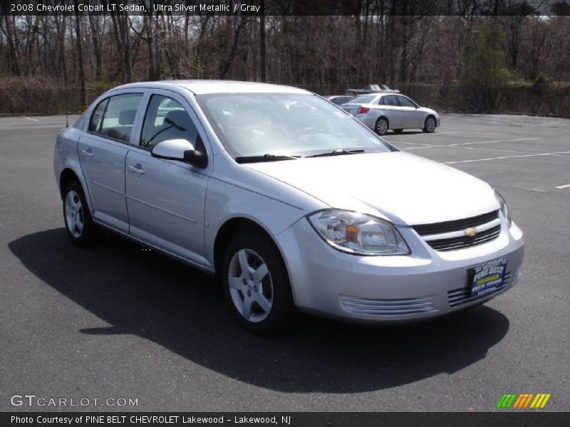 Ultra Silver Metallic / Gray 2008 Chevrolet Cobalt LT Sedan