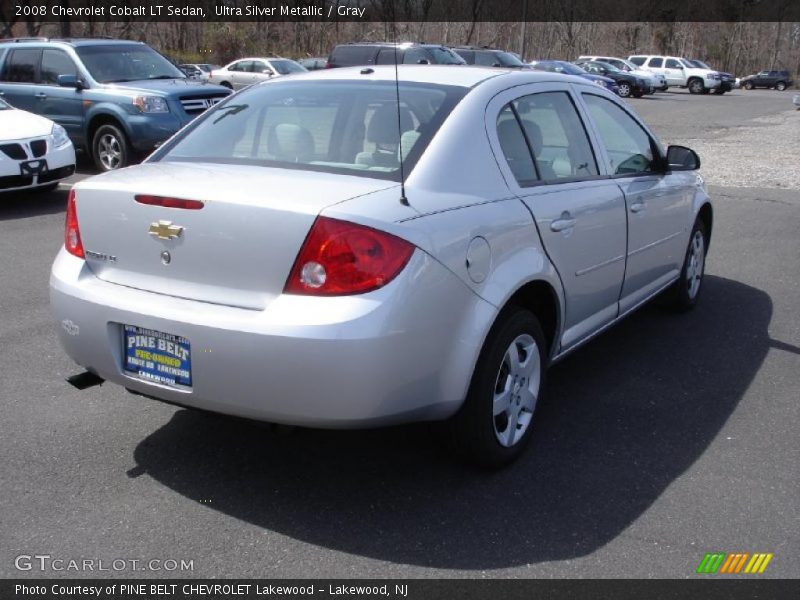 Ultra Silver Metallic / Gray 2008 Chevrolet Cobalt LT Sedan