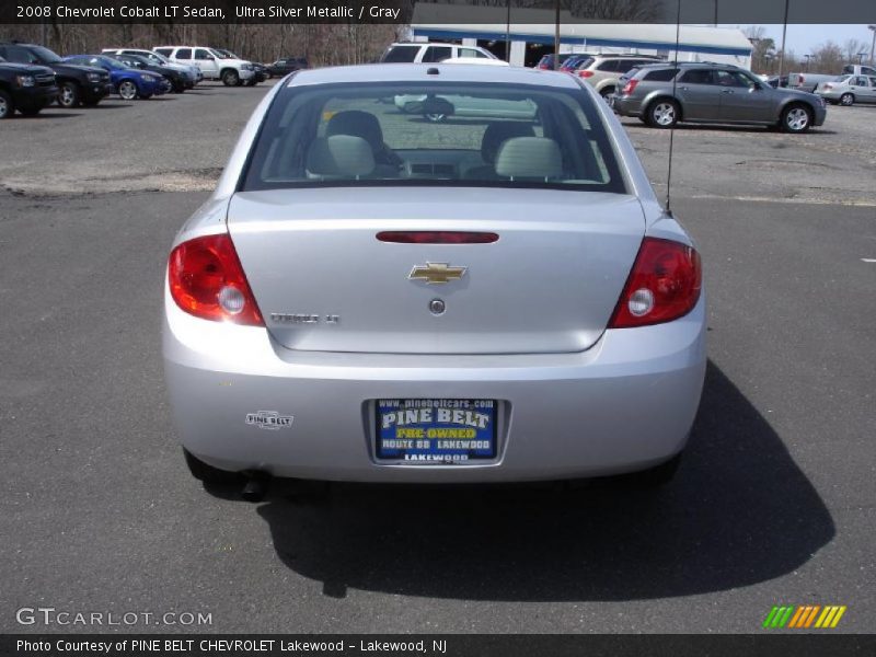 Ultra Silver Metallic / Gray 2008 Chevrolet Cobalt LT Sedan