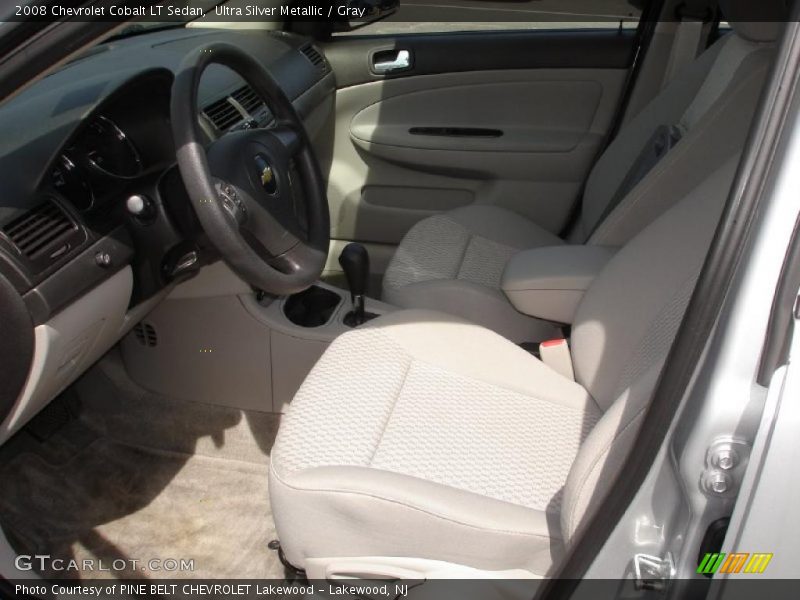 Ultra Silver Metallic / Gray 2008 Chevrolet Cobalt LT Sedan