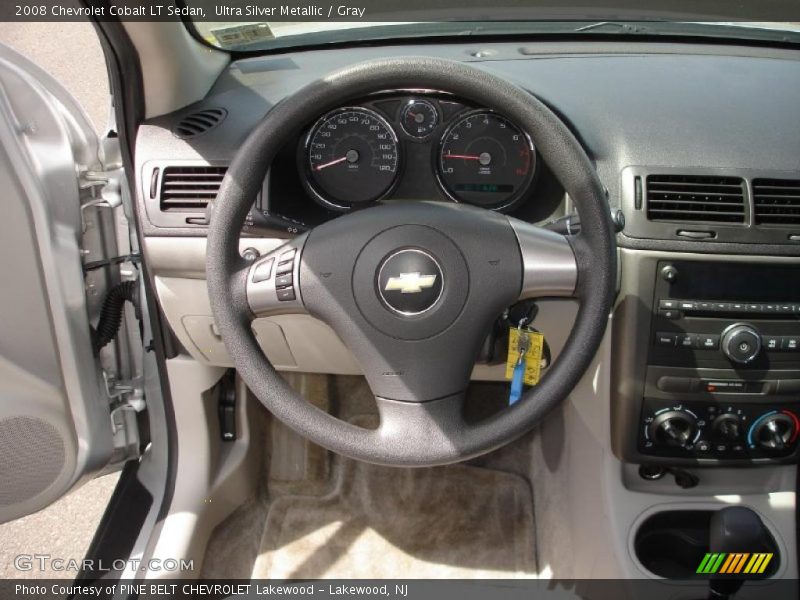 Ultra Silver Metallic / Gray 2008 Chevrolet Cobalt LT Sedan