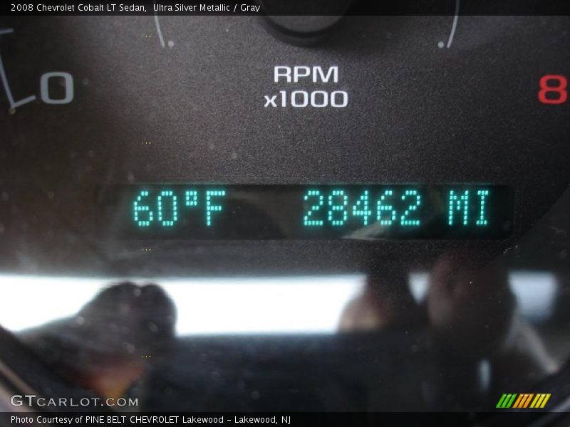 Ultra Silver Metallic / Gray 2008 Chevrolet Cobalt LT Sedan