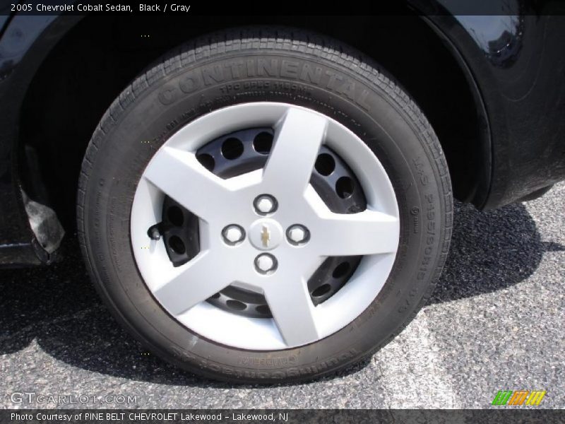 Black / Gray 2005 Chevrolet Cobalt Sedan