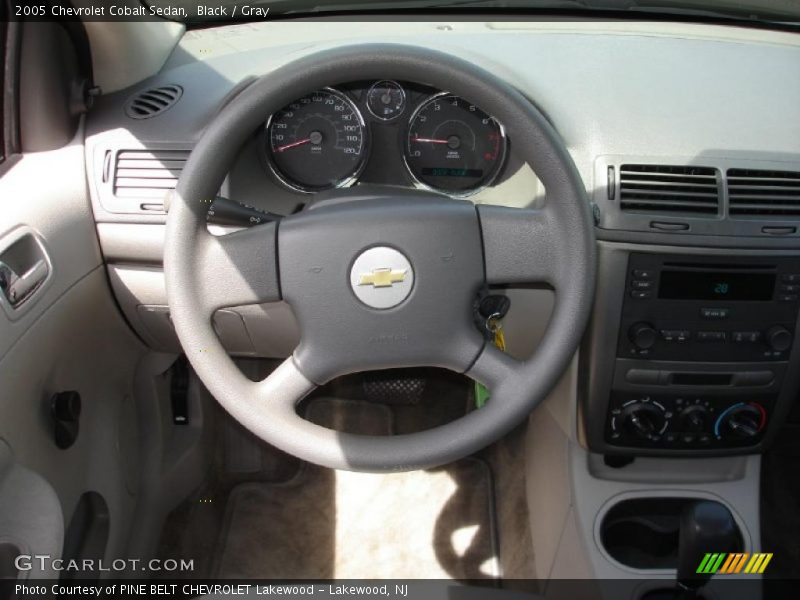 Black / Gray 2005 Chevrolet Cobalt Sedan