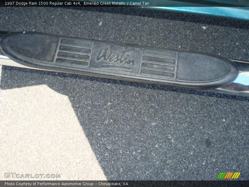 Emerald Green Metallic / Camel Tan 1997 Dodge Ram 1500 Regular Cab 4x4