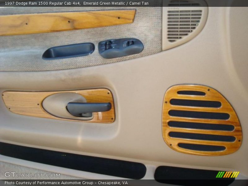 Emerald Green Metallic / Camel Tan 1997 Dodge Ram 1500 Regular Cab 4x4