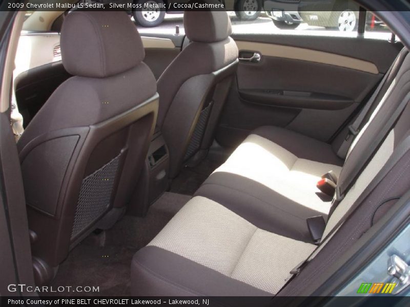 Silver Moss Metallic / Cocoa/Cashmere 2009 Chevrolet Malibu LS Sedan