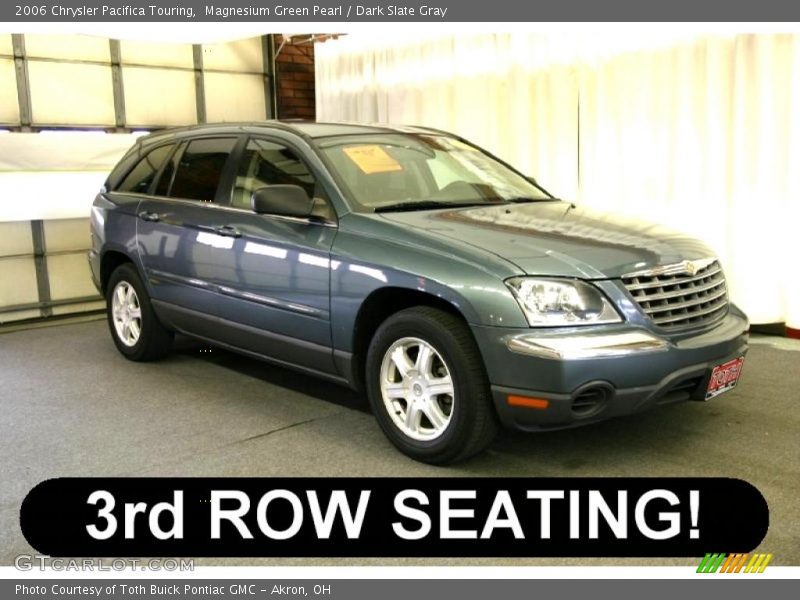 Magnesium Green Pearl / Dark Slate Gray 2006 Chrysler Pacifica Touring