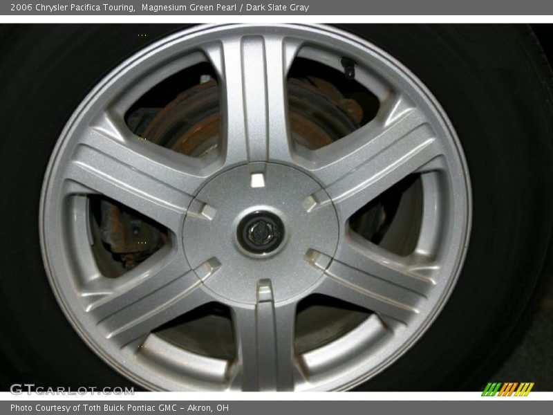 Magnesium Green Pearl / Dark Slate Gray 2006 Chrysler Pacifica Touring