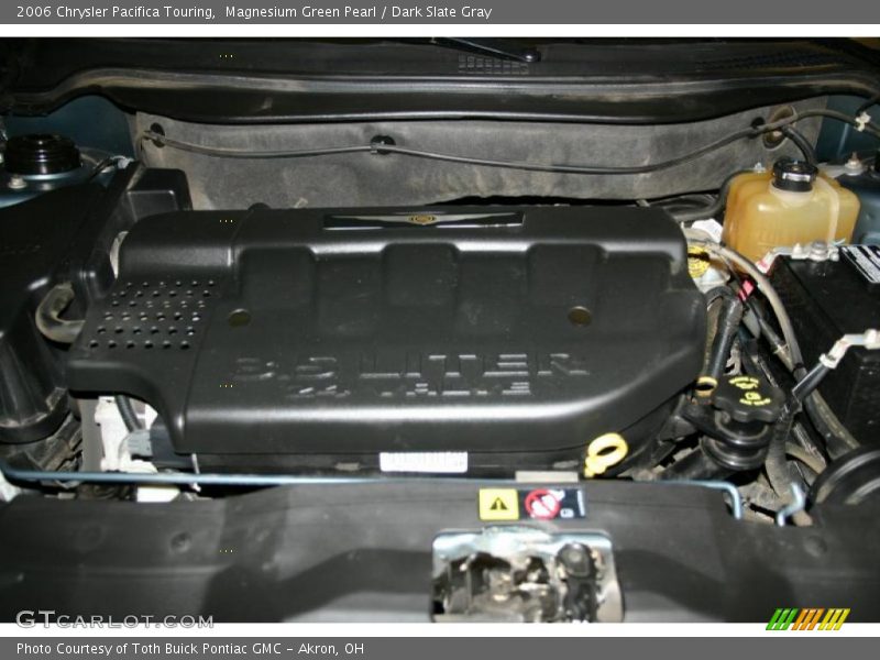 Magnesium Green Pearl / Dark Slate Gray 2006 Chrysler Pacifica Touring