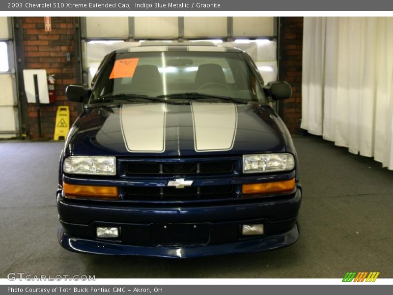 Indigo Blue Metallic / Graphite 2003 Chevrolet S10 Xtreme Extended Cab