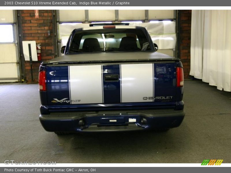 Indigo Blue Metallic / Graphite 2003 Chevrolet S10 Xtreme Extended Cab
