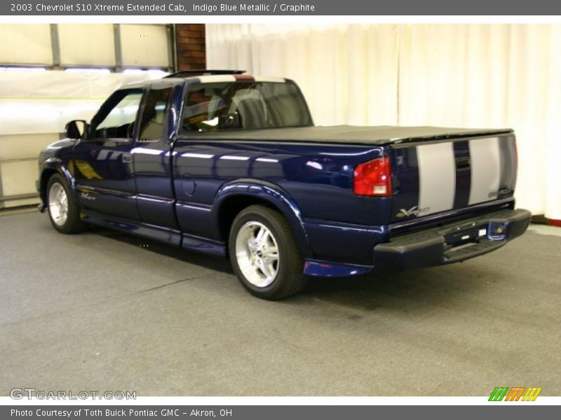 Indigo Blue Metallic / Graphite 2003 Chevrolet S10 Xtreme Extended Cab