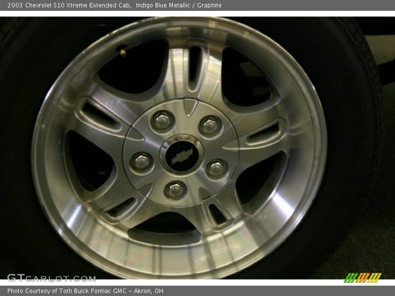 Indigo Blue Metallic / Graphite 2003 Chevrolet S10 Xtreme Extended Cab