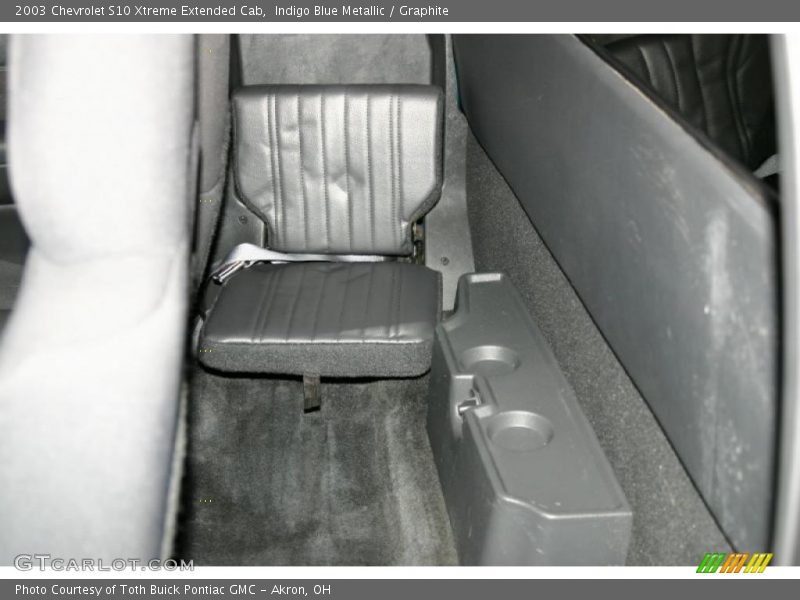 Indigo Blue Metallic / Graphite 2003 Chevrolet S10 Xtreme Extended Cab