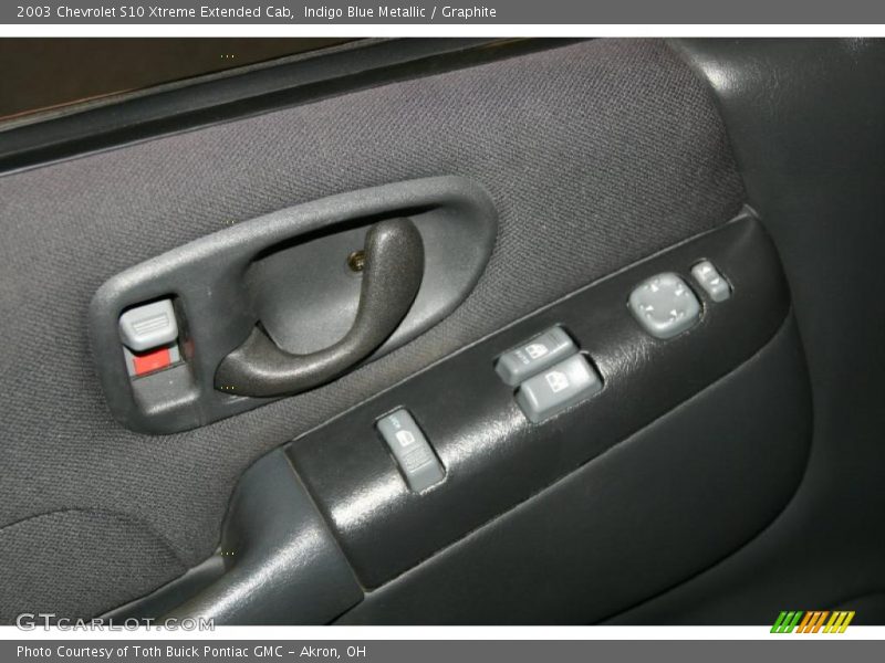 Indigo Blue Metallic / Graphite 2003 Chevrolet S10 Xtreme Extended Cab