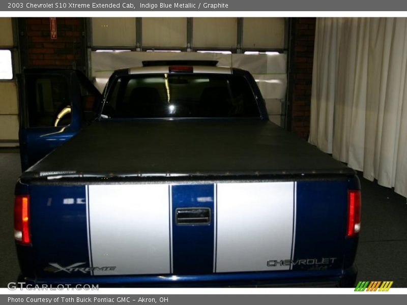 Indigo Blue Metallic / Graphite 2003 Chevrolet S10 Xtreme Extended Cab