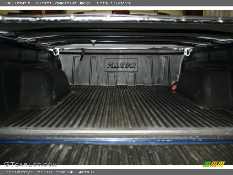 Indigo Blue Metallic / Graphite 2003 Chevrolet S10 Xtreme Extended Cab