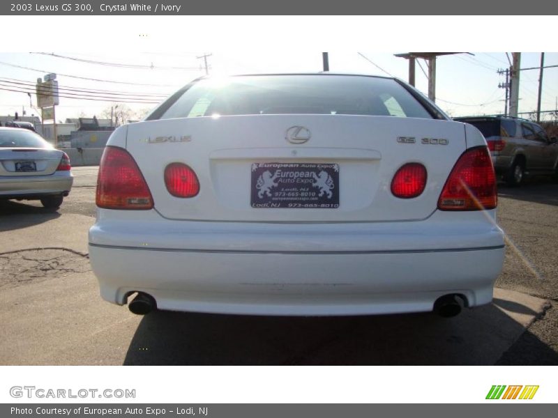 Crystal White / Ivory 2003 Lexus GS 300