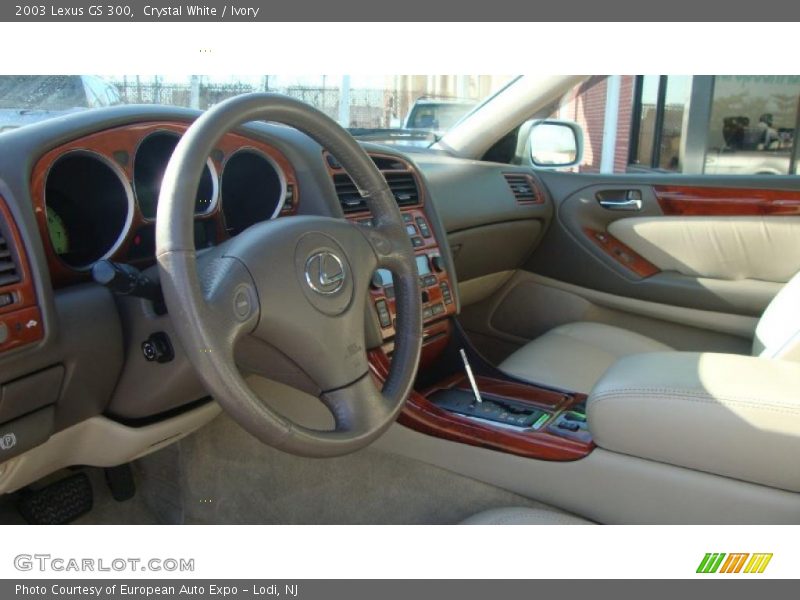 Crystal White / Ivory 2003 Lexus GS 300