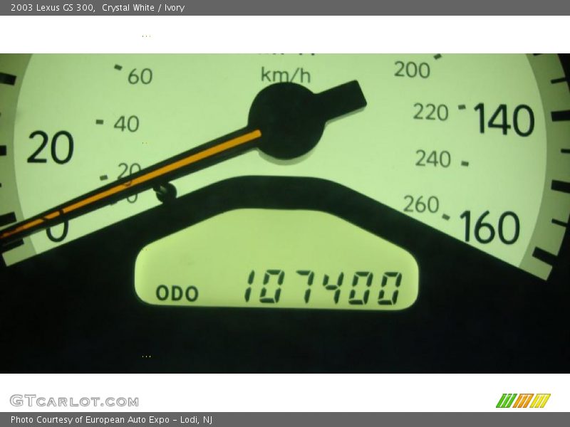 Crystal White / Ivory 2003 Lexus GS 300