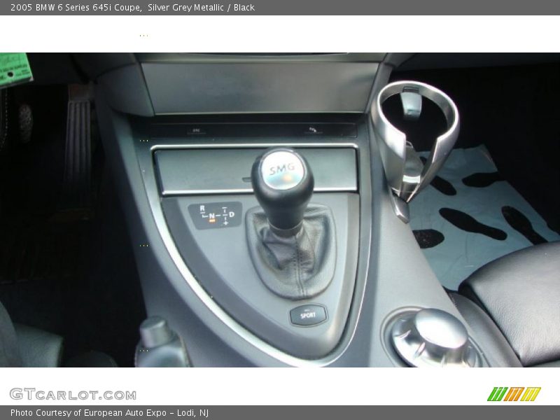 Silver Grey Metallic / Black 2005 BMW 6 Series 645i Coupe