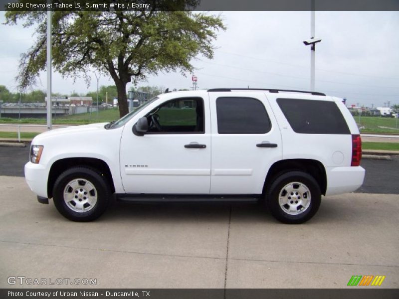 Summit White / Ebony 2009 Chevrolet Tahoe LS
