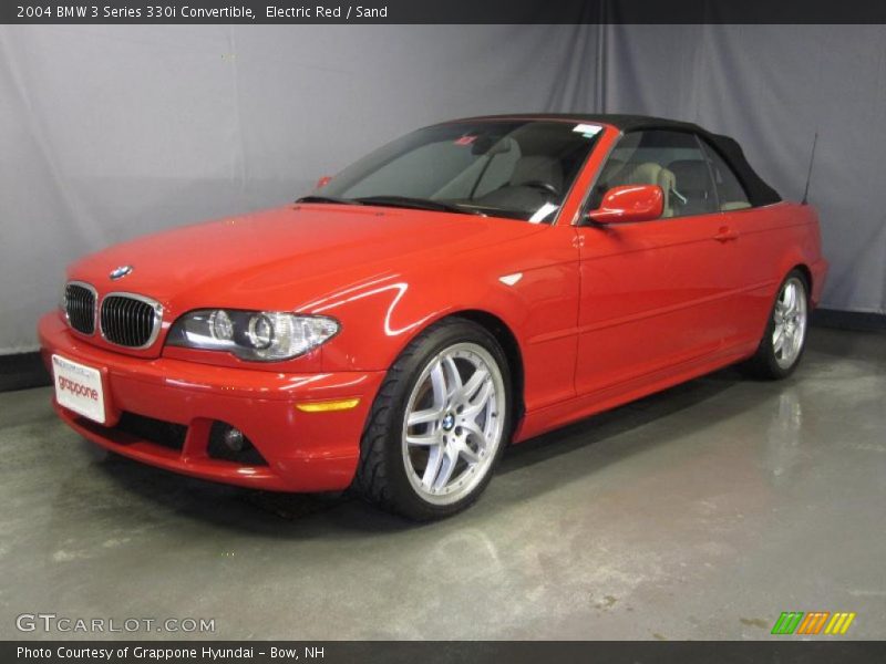 Electric Red / Sand 2004 BMW 3 Series 330i Convertible