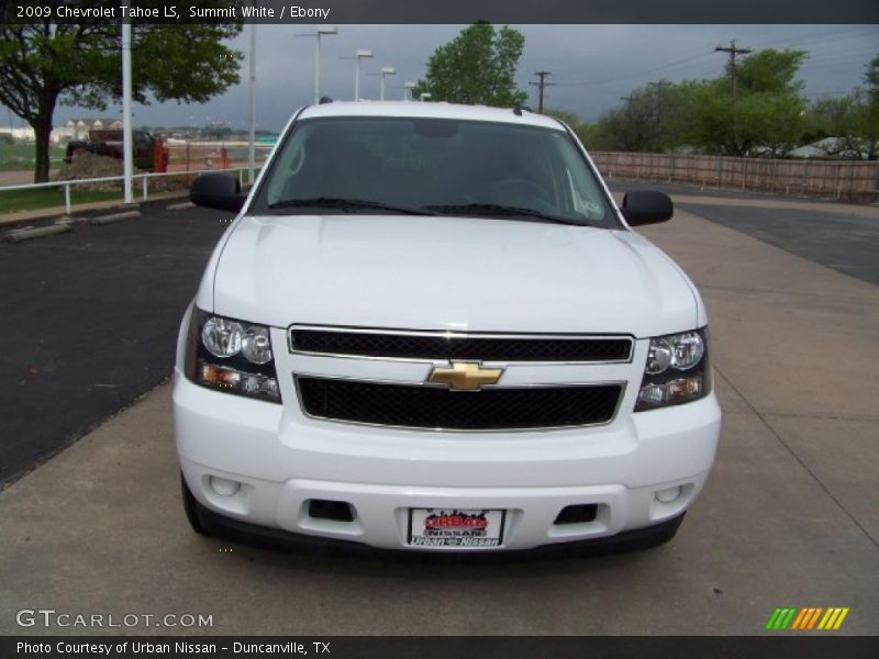 Summit White / Ebony 2009 Chevrolet Tahoe LS