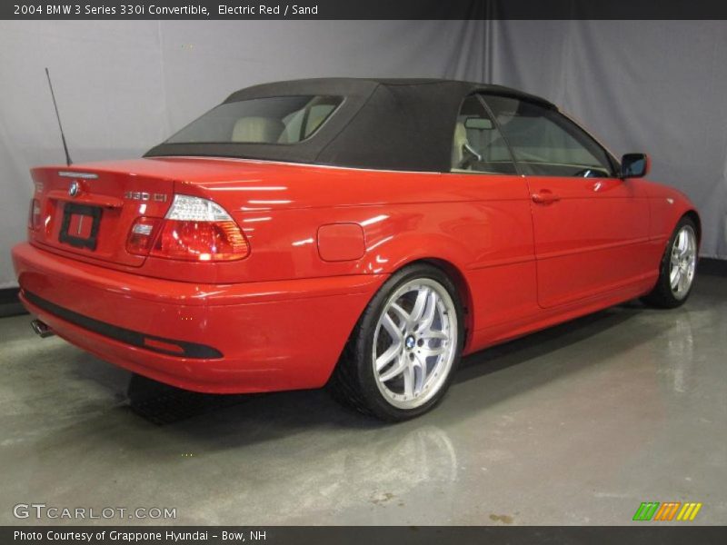 Electric Red / Sand 2004 BMW 3 Series 330i Convertible