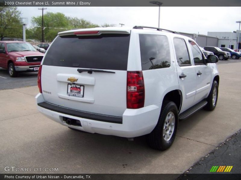 Summit White / Ebony 2009 Chevrolet Tahoe LS