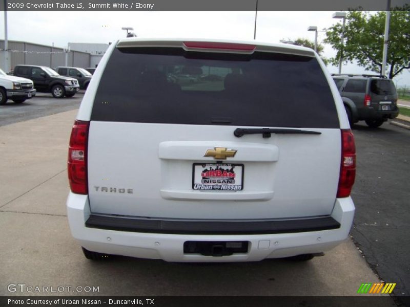 Summit White / Ebony 2009 Chevrolet Tahoe LS