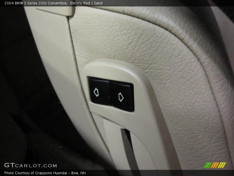 Electric Red / Sand 2004 BMW 3 Series 330i Convertible