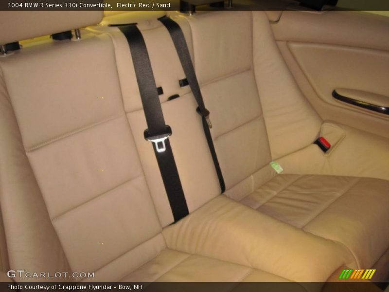Electric Red / Sand 2004 BMW 3 Series 330i Convertible