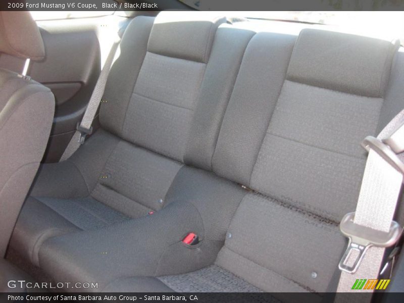 Black / Black/Black 2009 Ford Mustang V6 Coupe