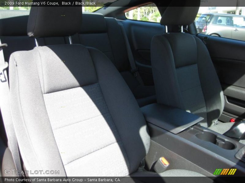 Black / Black/Black 2009 Ford Mustang V6 Coupe