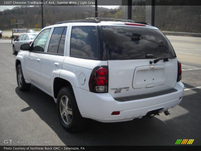 Summit White / Light Gray 2007 Chevrolet TrailBlazer LT 4x4