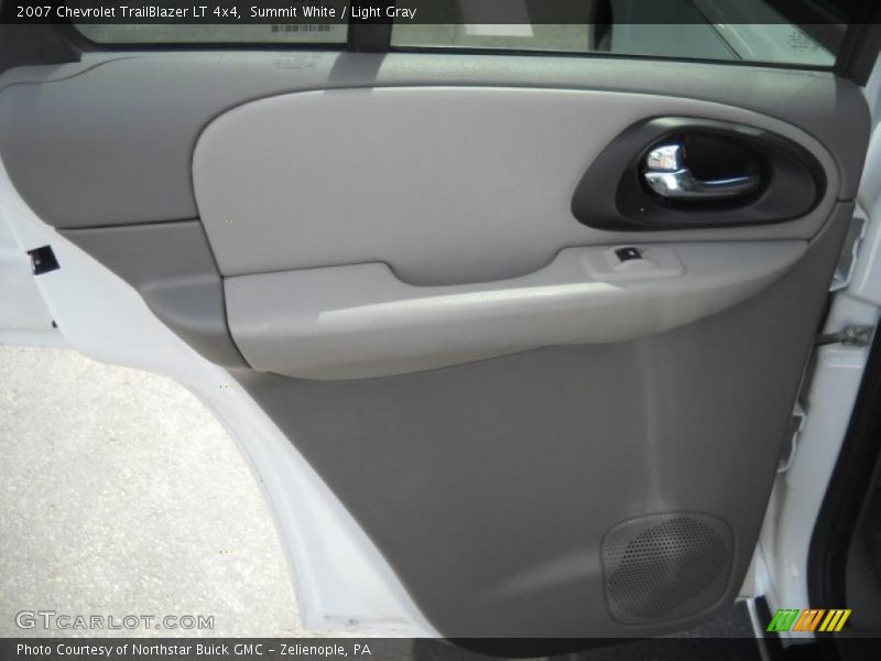 Summit White / Light Gray 2007 Chevrolet TrailBlazer LT 4x4