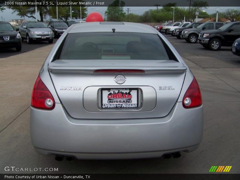 Liquid Silver Metallic / Frost 2006 Nissan Maxima 3.5 SL