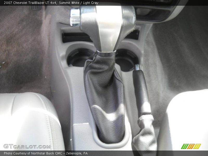 Summit White / Light Gray 2007 Chevrolet TrailBlazer LT 4x4