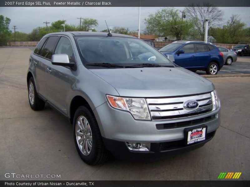 Pewter Metallic / Charcoal Black 2007 Ford Edge SEL Plus