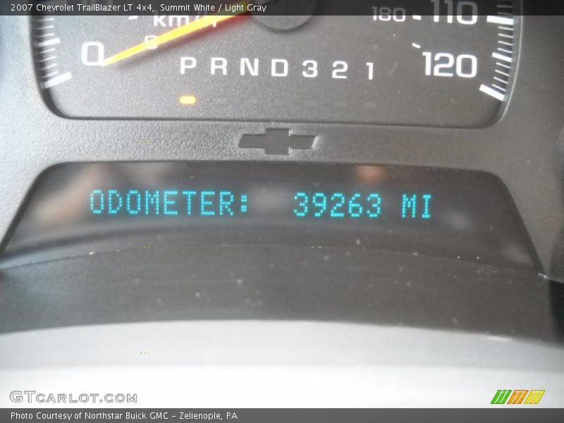 Summit White / Light Gray 2007 Chevrolet TrailBlazer LT 4x4