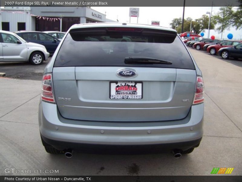 Pewter Metallic / Charcoal Black 2007 Ford Edge SEL Plus