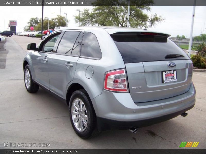 Pewter Metallic / Charcoal Black 2007 Ford Edge SEL Plus