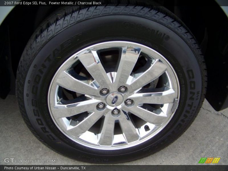 Pewter Metallic / Charcoal Black 2007 Ford Edge SEL Plus